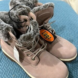 Brand new LUGZ pink boots